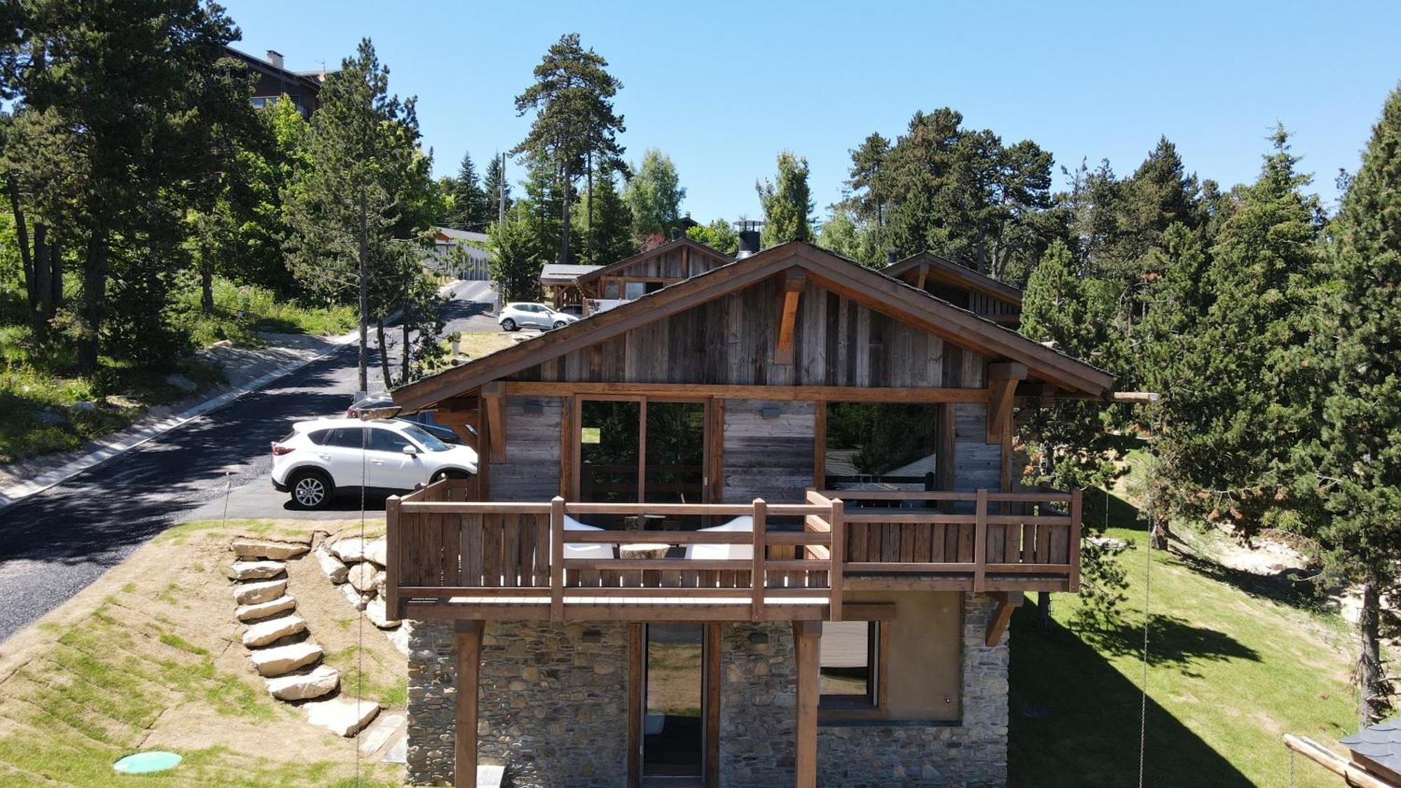 Chalets Collection Cachemire - Les Chalets Secrets Bolquere Pyrenees 2000 Buitenkant foto